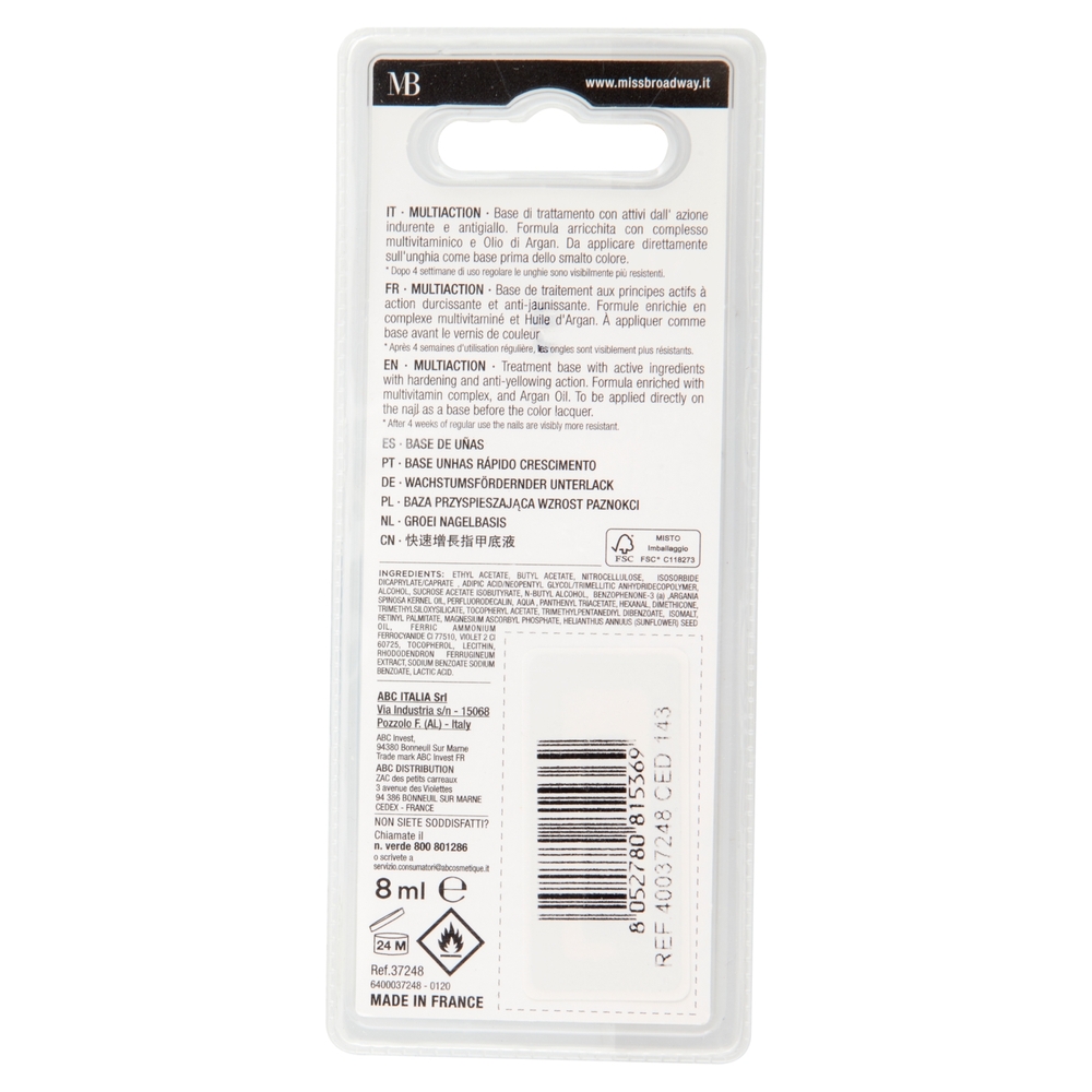 Miss Broadway Multi Action 5in1 Base 8 ml